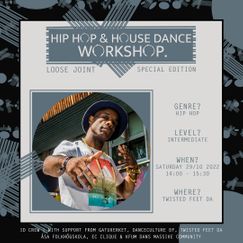 Hip hop & house dance workshop special edition 2022